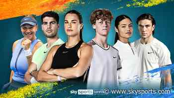 Tennis 2026 schedule, Grand Slam dates and tournament calendar