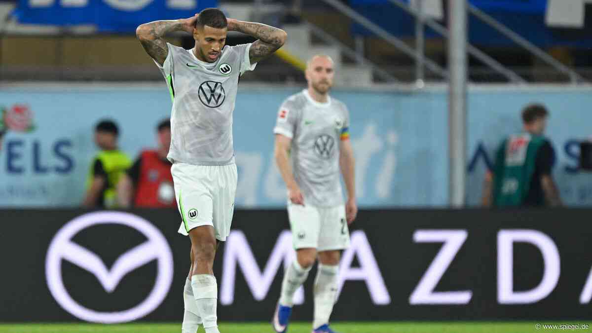 Relegation: VfL Wolfsburg steigt ab, SC Paderborn zieht in die Bundesliga ein