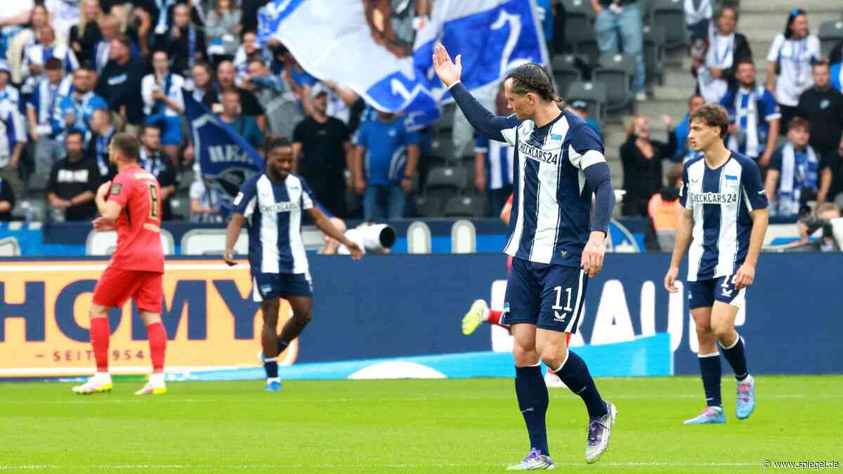 2. Fußball-Bundesliga: Hertha BSC verliert gegen SV Elversberg