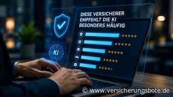 Diese Versicherer empfiehlt die KI besonders häufig