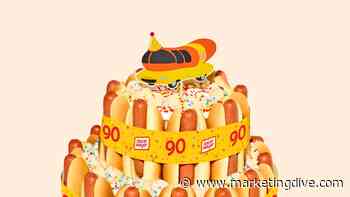 Oscar Mayer fetes Wienermobile’s 90 years with Milk Bar hot dog cake