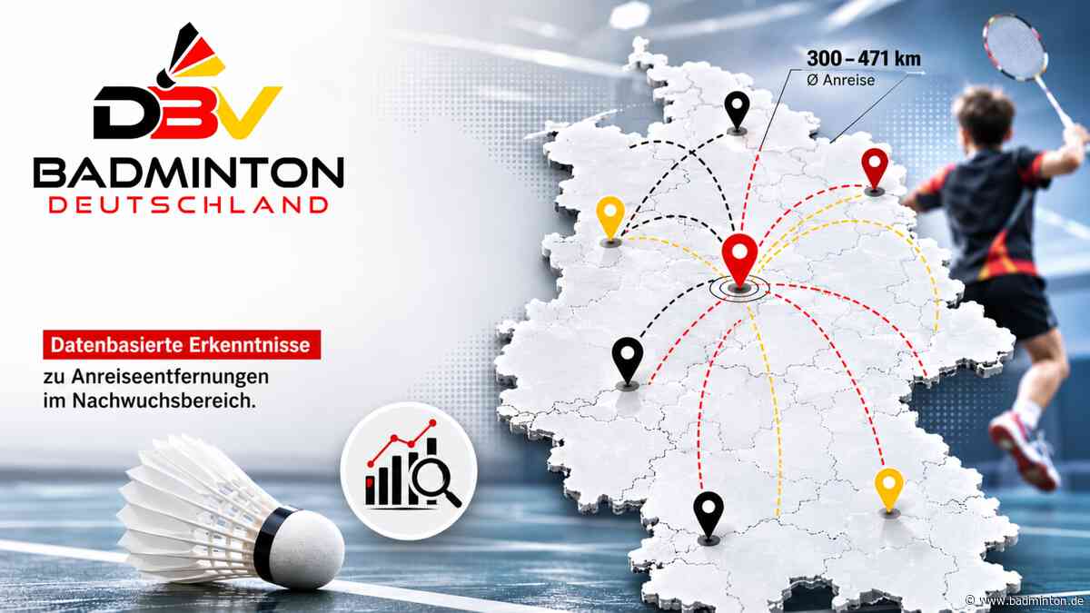 Wie weit reisen Turnierteilnehmer zu einem A-RLT U11/U13 an?