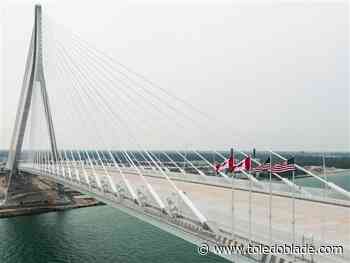 U.S.-Canada bridge opens in Detroit even as trade disputes test the neighbors' ties