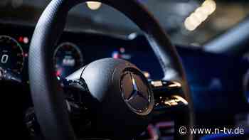Markt in China ist ein Problem: Mercedes-Benz macht mehr Gewinn - aber Pkw-Sparte schwächelt