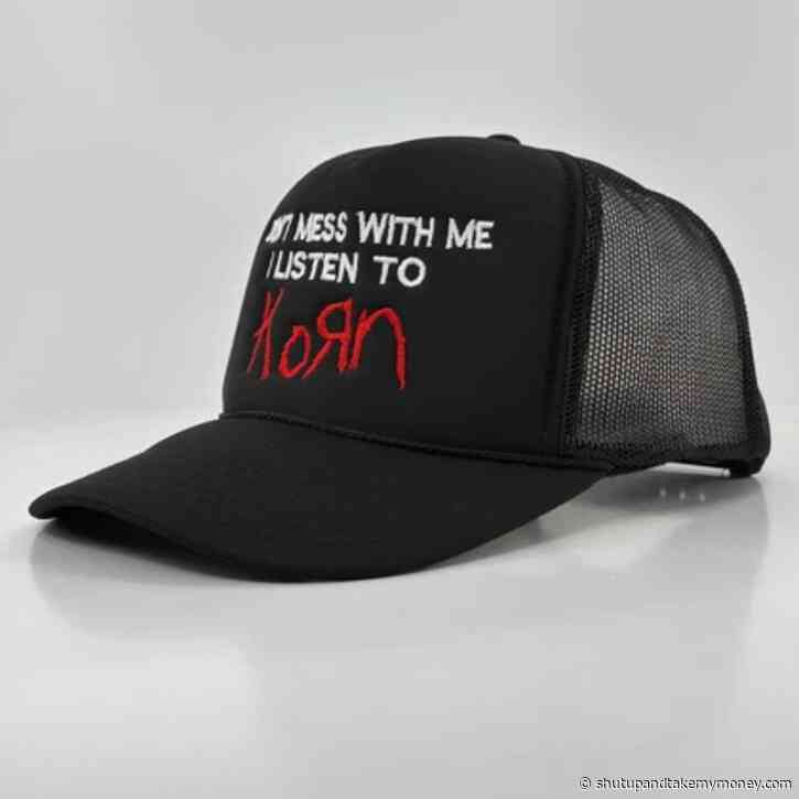 Don’t Mess With Me I Listen To Black Trucker Mesh SnapBack Custom Embroidered Funny Meme Hat