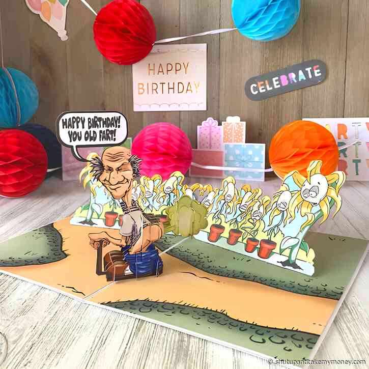 Old Fart Funny Birthday Greeting Card