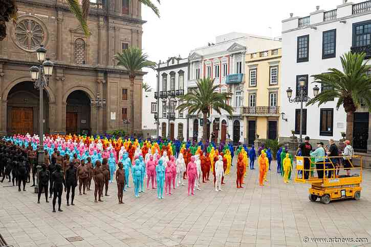 Spencer Tunick’s Latest Nude Action Celebrates Pride in the Canary Islands