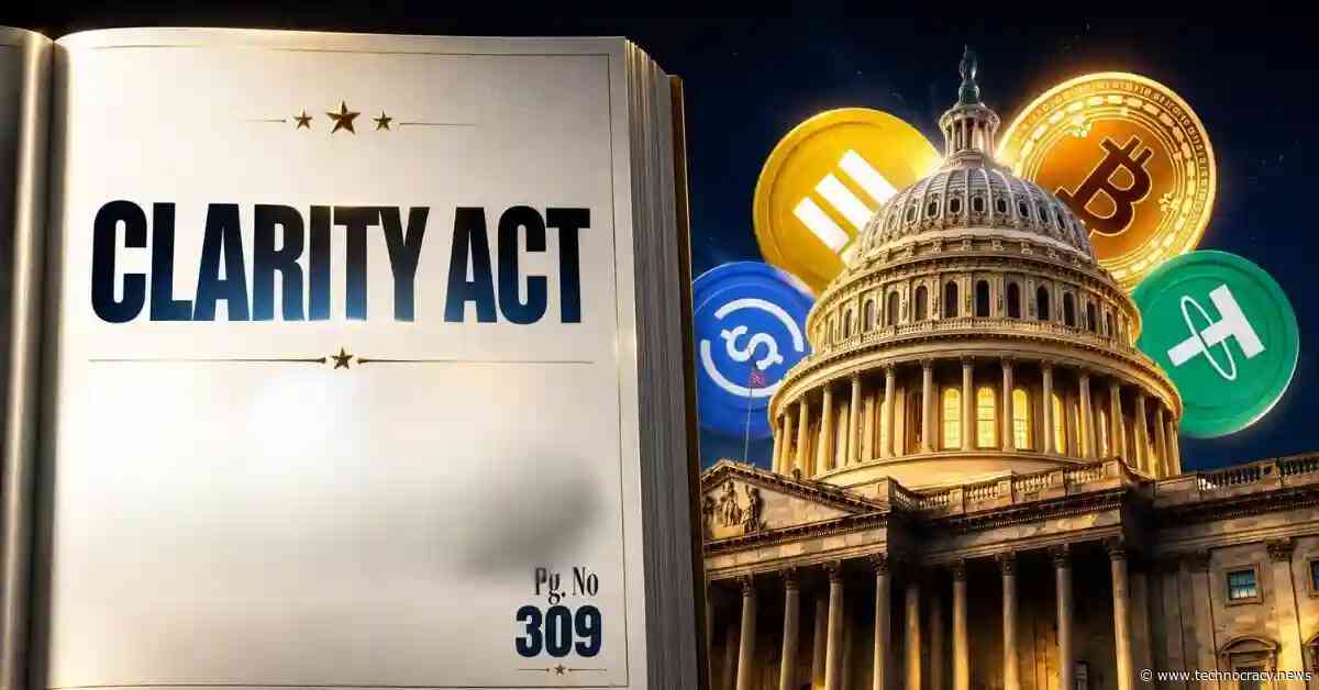 Clarity Act Gains ‘Tremendous Momentum’ In Senate, According To Coinbase
