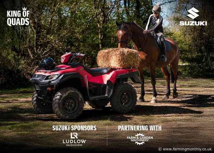 Suzuki ATV and Farm & Garden Machinery Sponsor Ludlow Racecourse