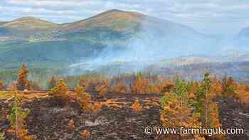 Rural sector rallies as Cairngorms wildfire battle continues