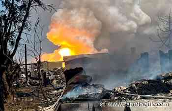 Twenty firefighters taken to hospital after Essex farm explosion