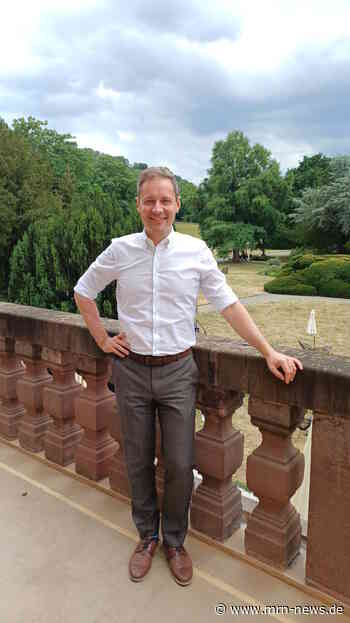 Weinheim – Neuer Oberbürgermeister Michael Möslang ist im  Rathaus angekommen