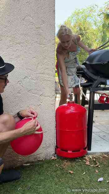 Prank my Wife - BBQ Fail! 🤣🤣🤣-Julien Magic