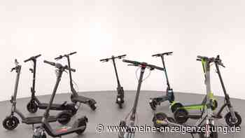 Ein bisschen Schatten und nicht immer perfektes Licht – ADAC testet 10 E-Kickscooter