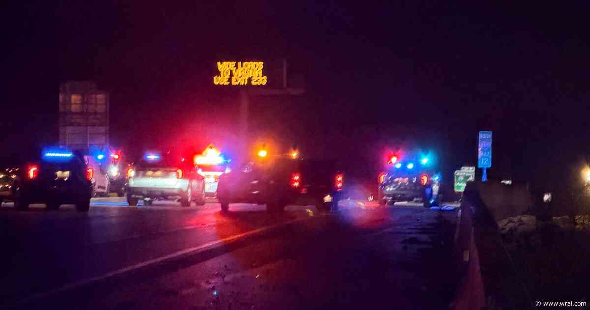 Pedestrian killed in crash on I-885 in Durham