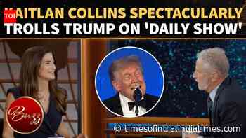 Kaitlan Collins Jabs Trump After 'Fake Award' Mockery On 'The Daily Show' With Jon Stewart