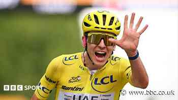 Record breaker Pogacar wins fifth Tour as Van der Poel takes thrilling Paris stage