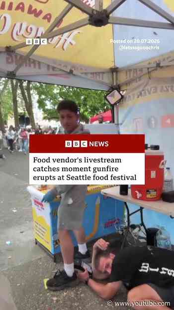 Seattle police still searching for second suspect after shooting at a food festival. #BBCNews