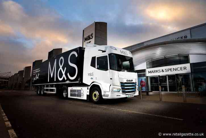 M&S rolls out electric trucks across food logistics network