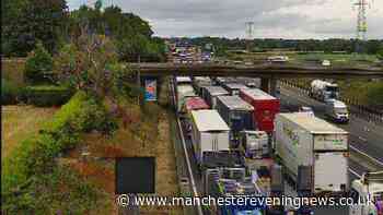 M6 traffic RECAP amid huge queues on motorway as 'vehicle overturns' in crash