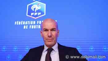 Zinedine Zidane is announced as France's new manager on a four-year-deal - as football icon succeeds former team-mate Didier Deschamps