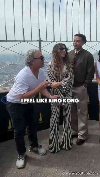 Who feels like King Kong at the top of the Empire State Building Observation Deck?