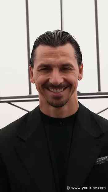 Did Zlatan Ibrahimović light up the Empire State Building?