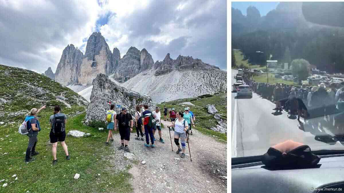 Absurde Warteschlange vor Dolomiten-Hotspot – überraschende Erklärung folgt