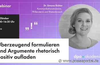 Überzeugend formulieren und argumentieren | dpa-Akademie