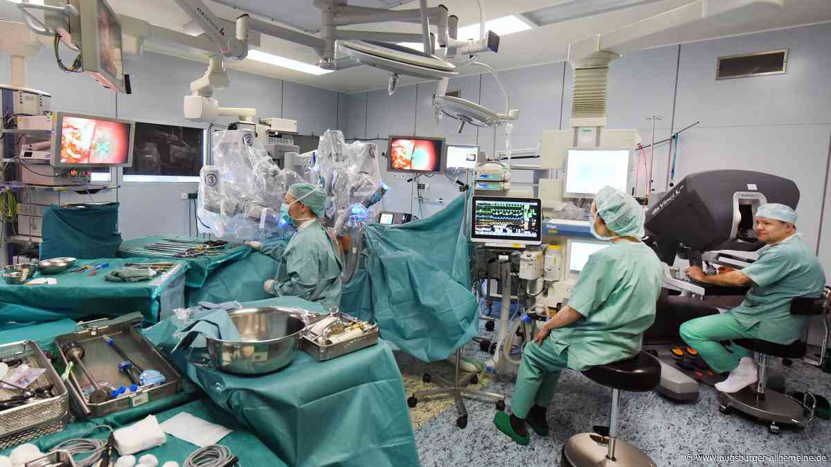 Uniklinik Augsburg setzt auf OP-Roboter Da Vinci – vor allem diese Patienten profitieren