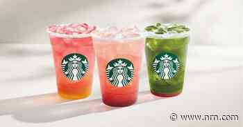 Starbucks tests sparkling drinks in three markets