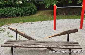 POL-PDWIL: Sachbeschädigung auf Kinderspielplatz in Gerolstein