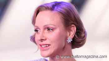 Princess Charlene steals the show in silk dress for royal wedding celebration