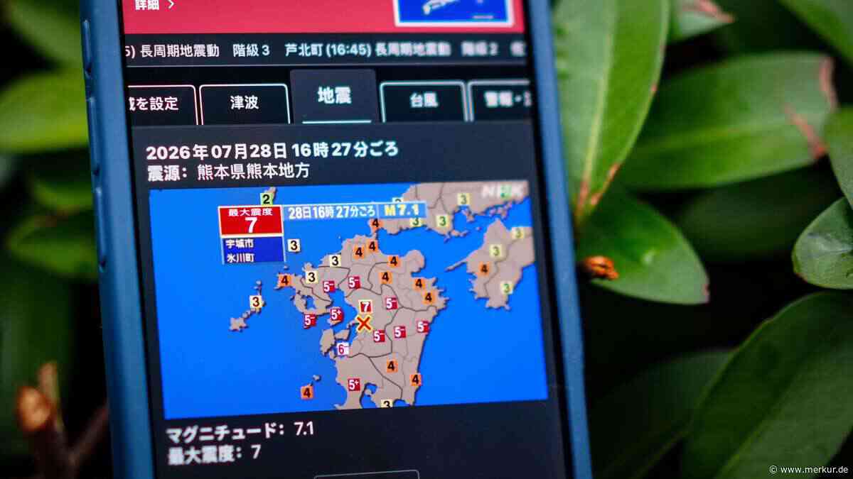 Starkes Erdbeben trifft Süden Japans: Gebäude eingestürzt, mehrere Menschen verletzt