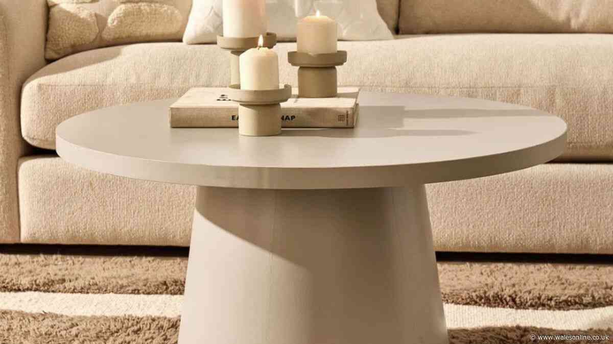 Dusk's 'gorgeous' coffee table 'brings elegance to my lounge' now £42 in 50% off sale