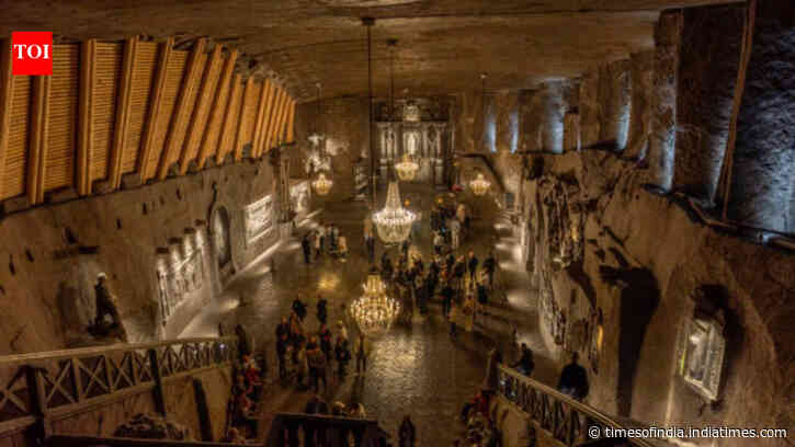 In Poland hides 245km of tunnels, a cathedral carved from salt and an entire world below the surface