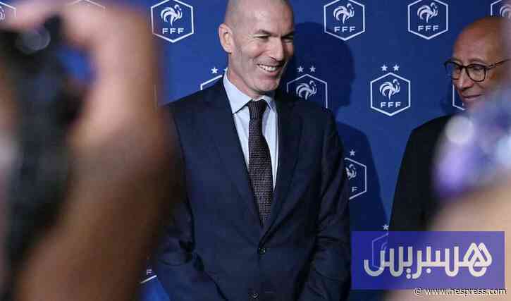زيدان يتولى تدريب المنتخب الفرنسي