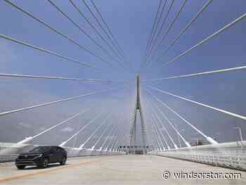 First impressions: a quiet, smooth drive across the Gordie Howe bridge on opening day