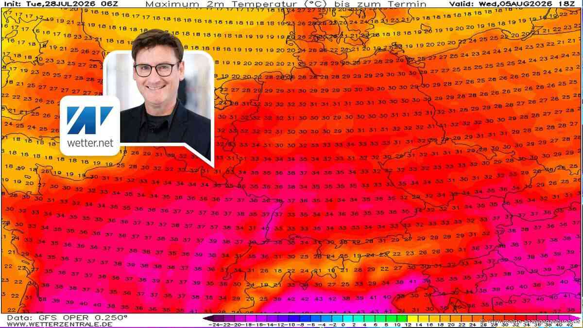 Dritte Hitzewelle rollt an – im Süden fällt kein einziger Tag mehr unter die 30-Grad-Marke
