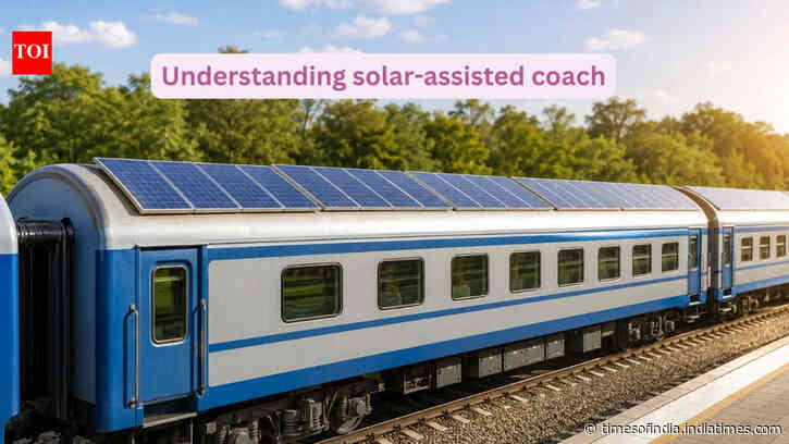 Solar Coach Pilot Benefits: NCR rolls out rooftop-powered rail coach