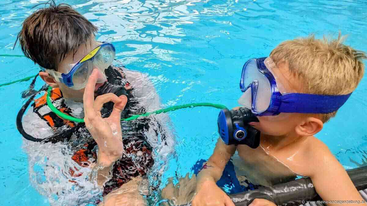 Familientag im fresch: Kinder tanzen zu neuem Song und testen Tauchen