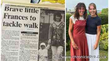 Woman's Great North Run challenge despite genetic illness that could have killed her as a baby