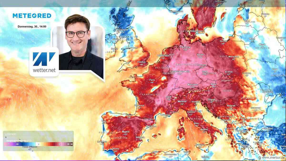 Hochdruckgebiet legt Deckel über Europa: Hitzewelle betrifft ganz Deutschland