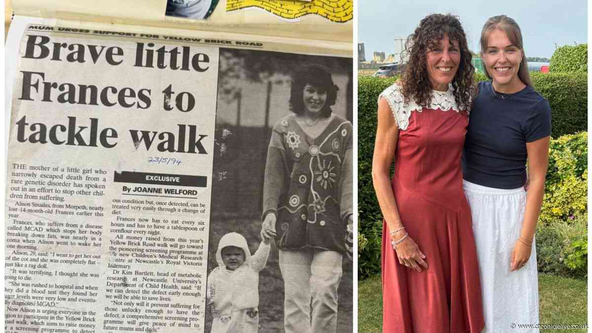 Woman's Great North Run challenge despite genetic illness that could have killed her as a baby