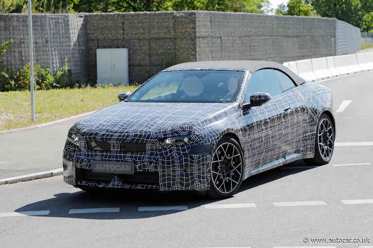 New BMW i4 cabriolet takes shape as first Neue Klasse open-top