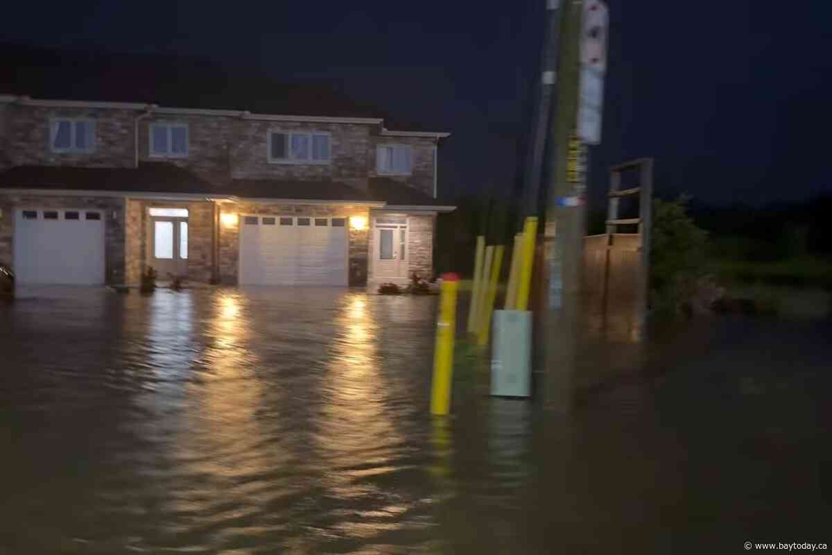 Flooding reported in multiple areas of the city Monday night
