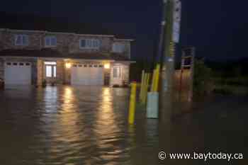Flooding reported in multiple areas of the city Monday night