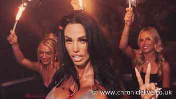Katie Prices parties until the early hours in Newcastle after Pride performance