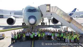 Eerste A350-1000ULR voor Qantas keert terug in Toulouse na vlucht van meer dan 24 uur