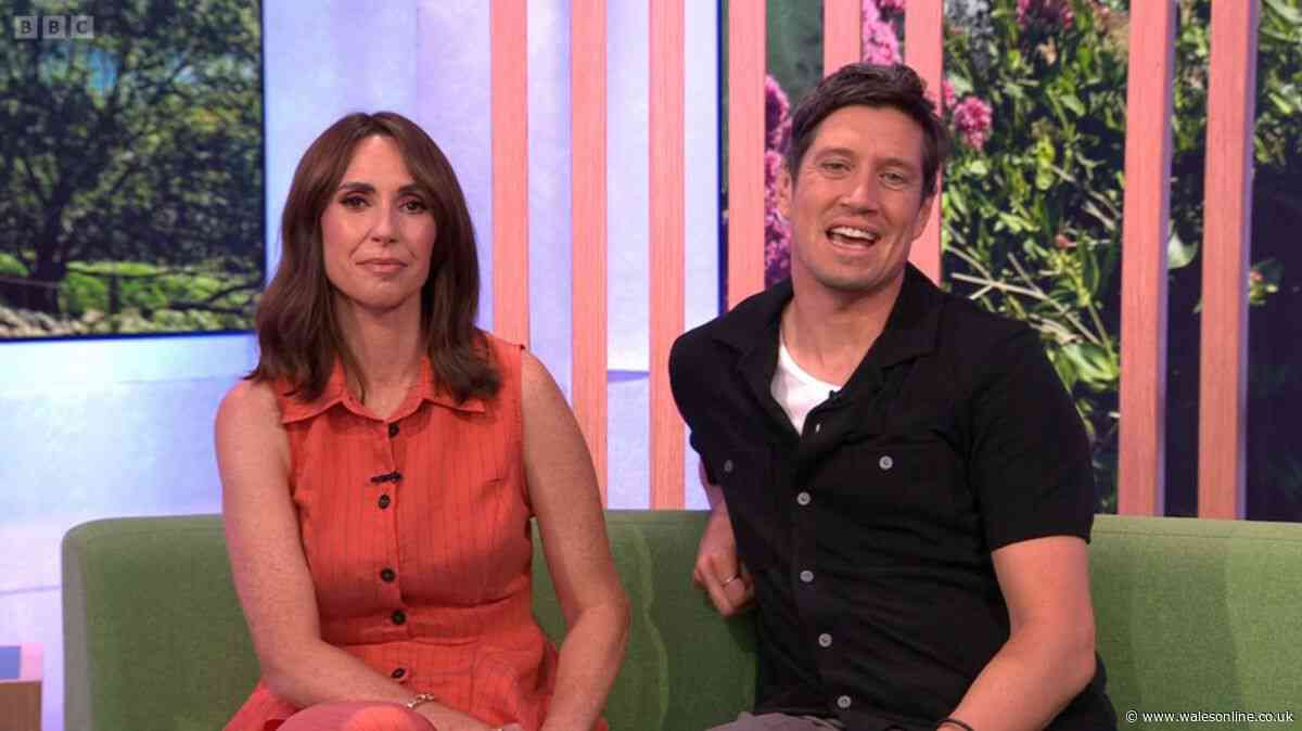 Alex Jones receives apology from The One show co-star after on-air blunder